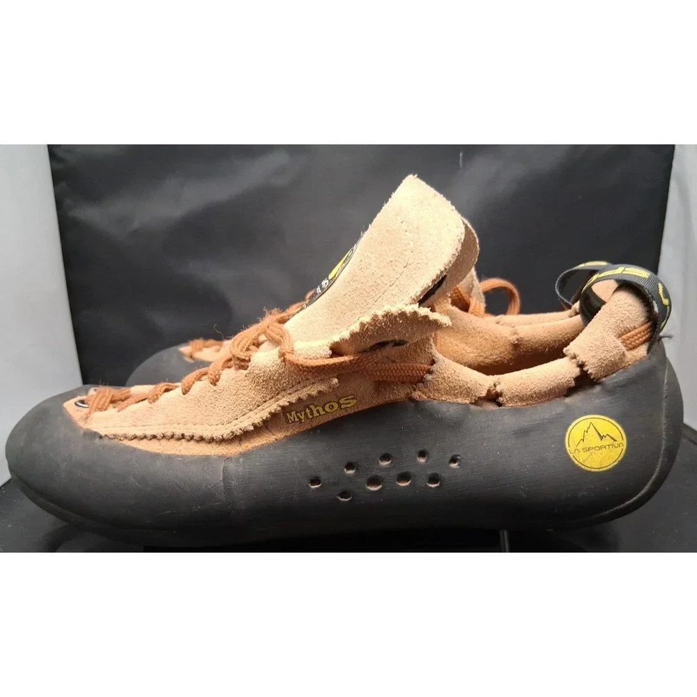 La Sportiva Mythos Climbing Shoes Mens Sz 8.5 Us Made In Italy.